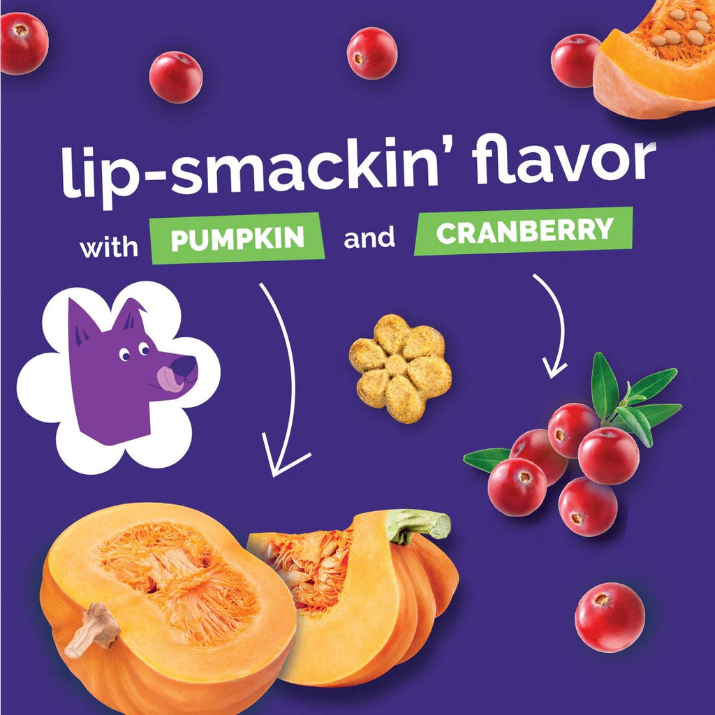 Fruitables Baked Dog Treats Pumpkin & Cranberry