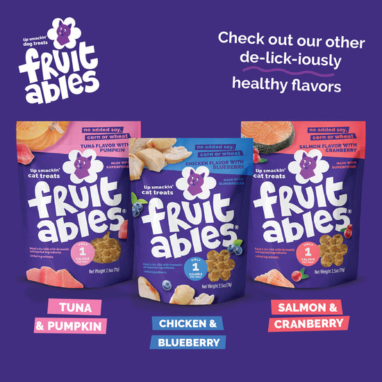 Fruitable Crunchy Chicken & Blueberry Cat Treats