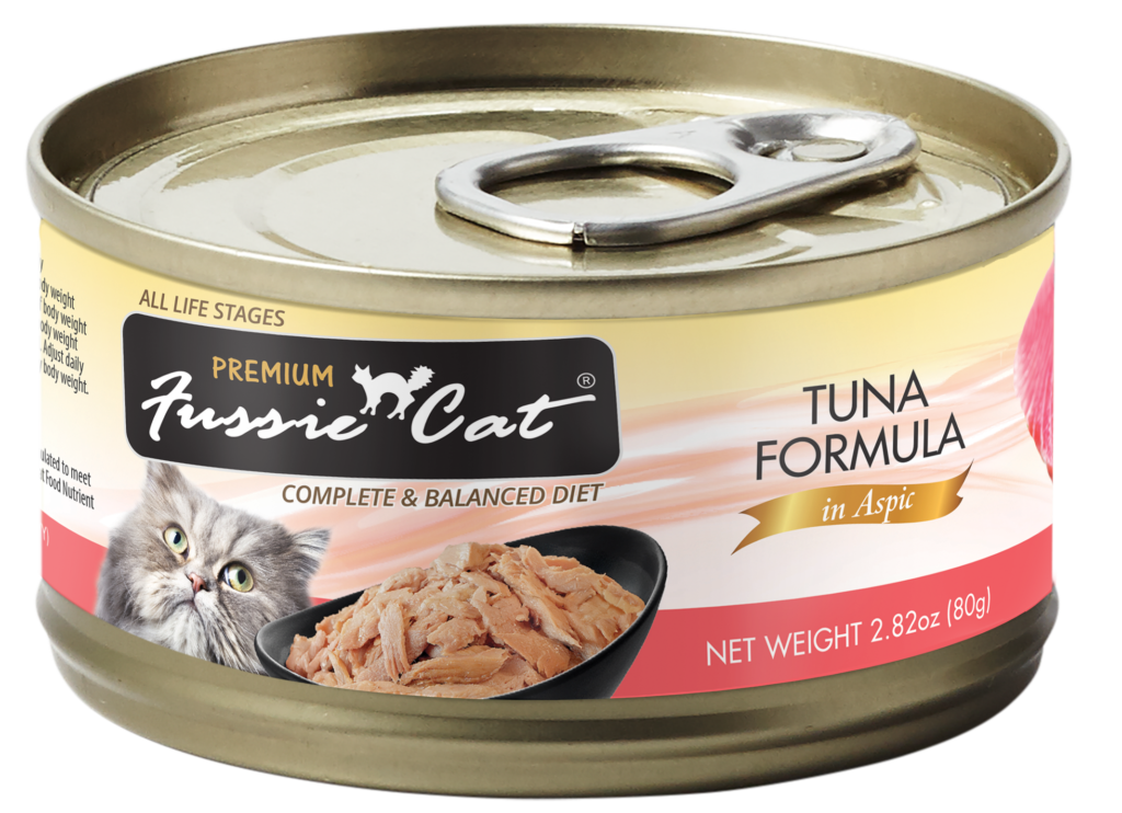 Fussie Cat Premium Grain Free Tuna in Aspic Canned Cat Food