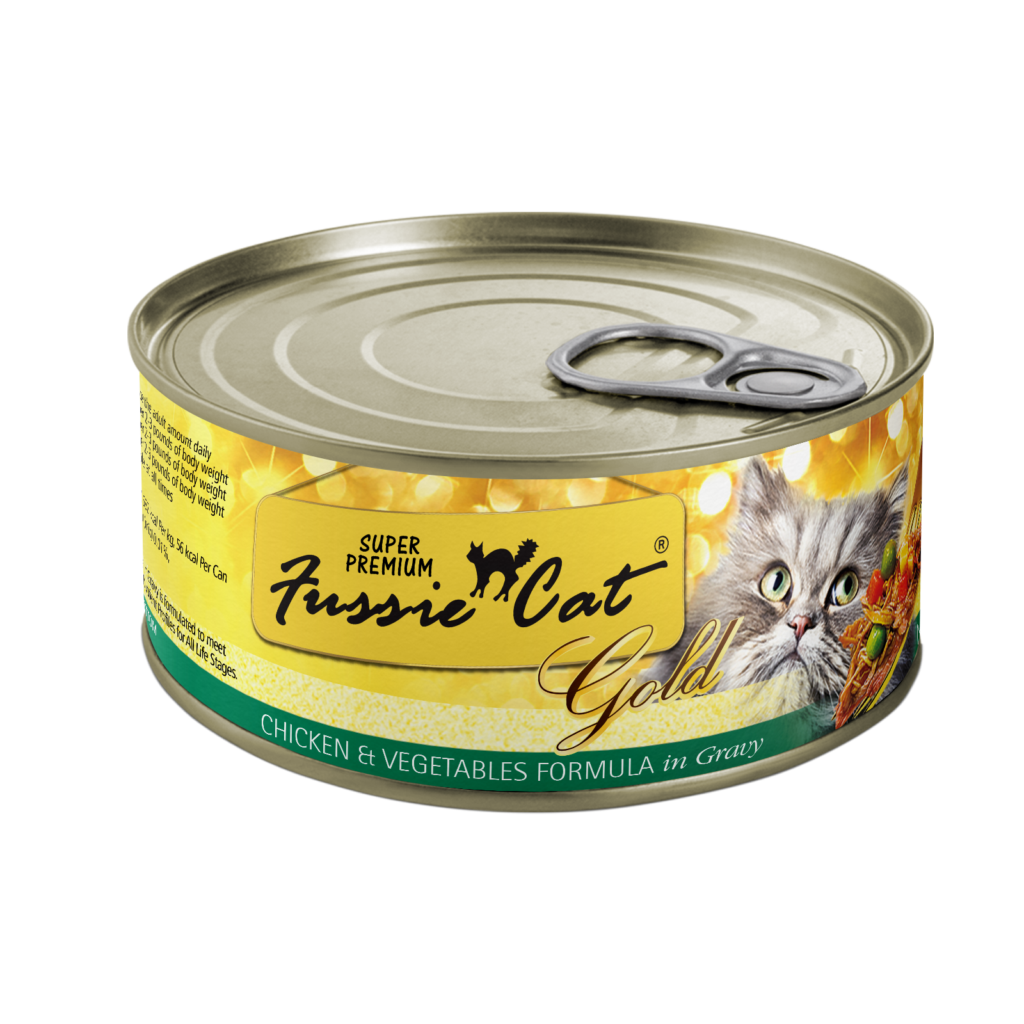 Fussie Cat Super Premium Chicken and Vegetables in Gravy Canned Food