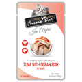 Fussie Cat Tuna with Ocean Fish in Aspic Cat Food Pouch