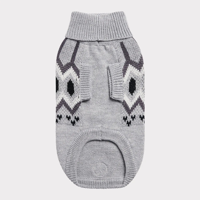 GF Pet Heritage Sweater Gray for Dogs