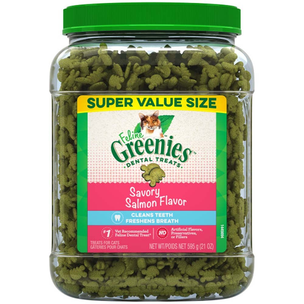 Greenies Savory Salmon Dental Cat Treats