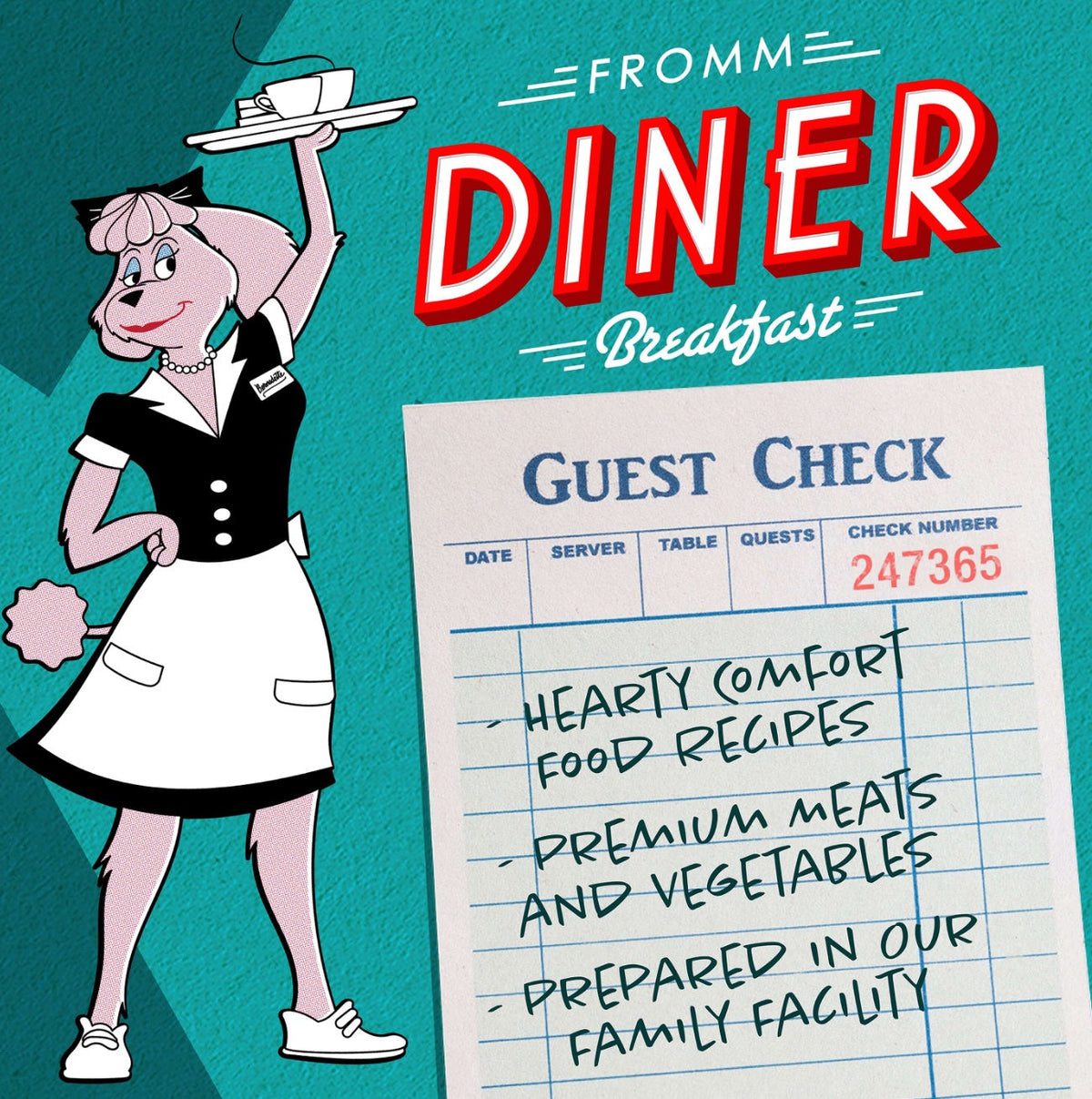 Fromm Diner Breakfast Betty’s Biscuits & Gravy Pork & Eggs Recipe Canned Dog Food