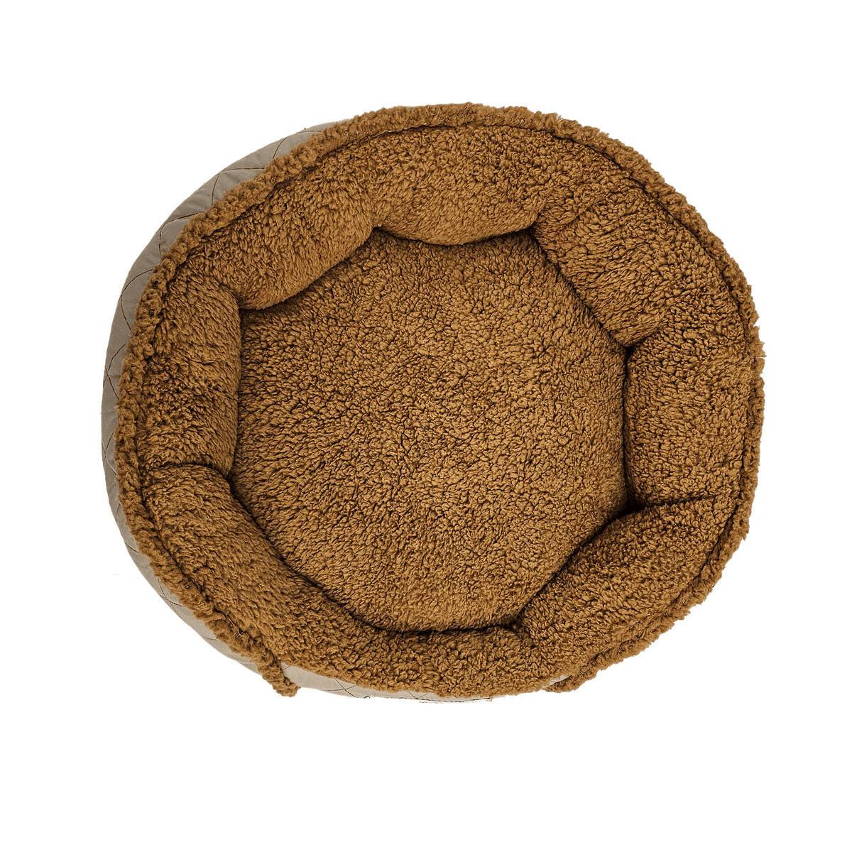 Happy Tails Microsuede Gusset Cuddler Dog and Cat Bed, 24" x 20"