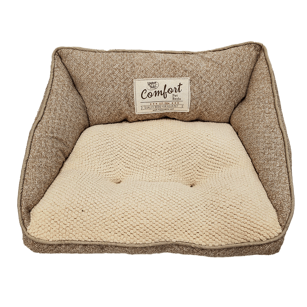 Happy Tails Shabby Chic Mini Sofa Dog and Cat Bed, 20" x 14"