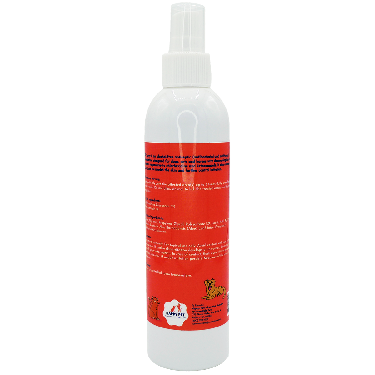 Happy Pet KC Medicated Spray Cucumber Melon Scent