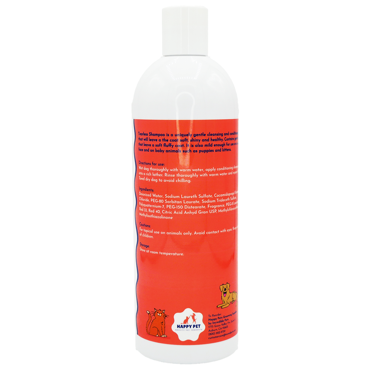 Happy Pet Gentle & Tearless Shampoo Fruity Scent