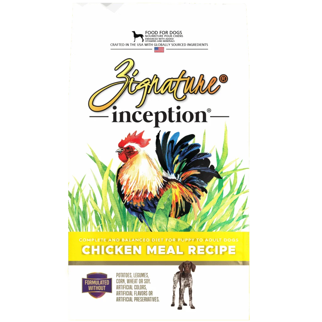 Zignature Inception Chicken Meal Dry Dog Food