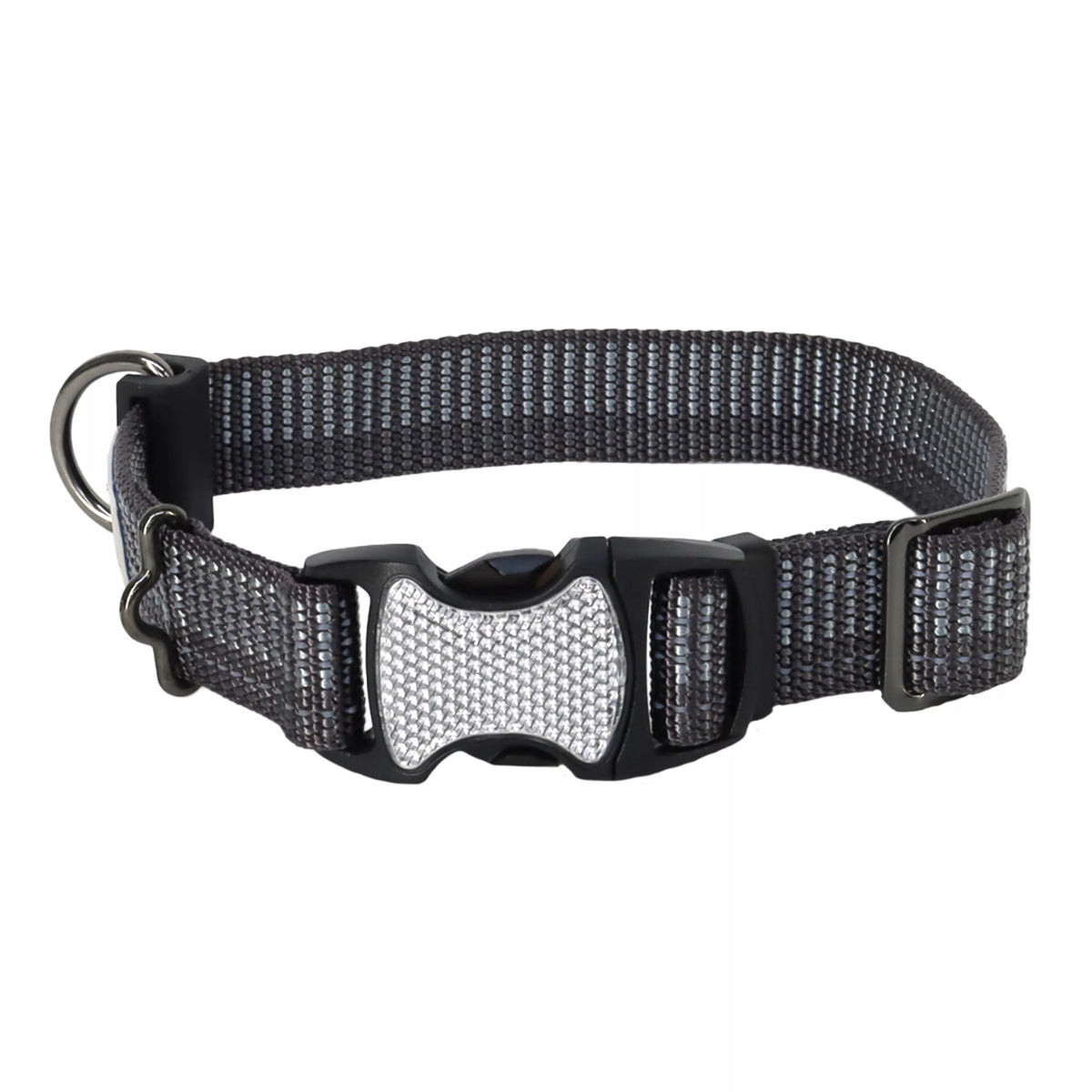 K9 Explorer Brights Reflective Adjustable Dog Collar, Red