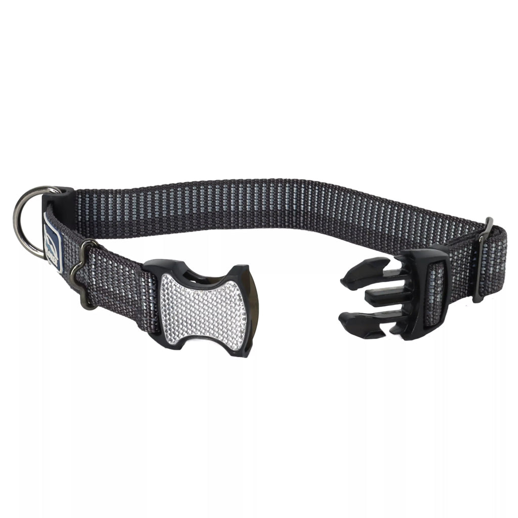 K9 Explorer Brights Reflective Adjustable Dog Collar, Green
