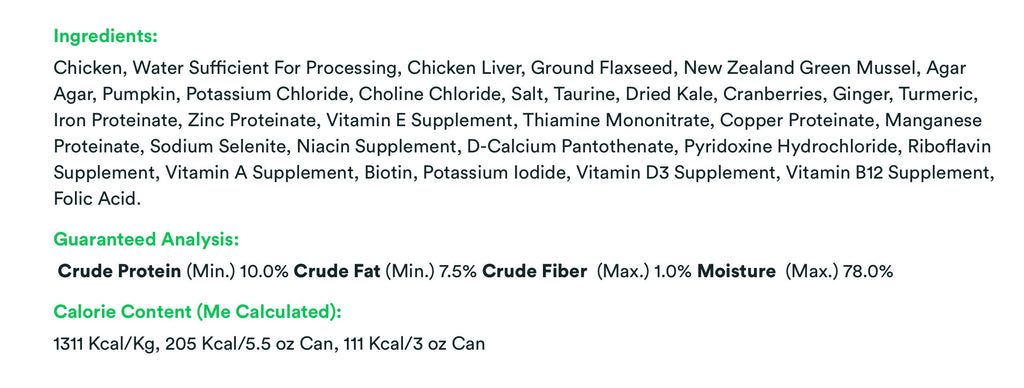 KOHA Grain & Potato Free Limited Ingredient Diet Turkey Pate Canned Cat Food