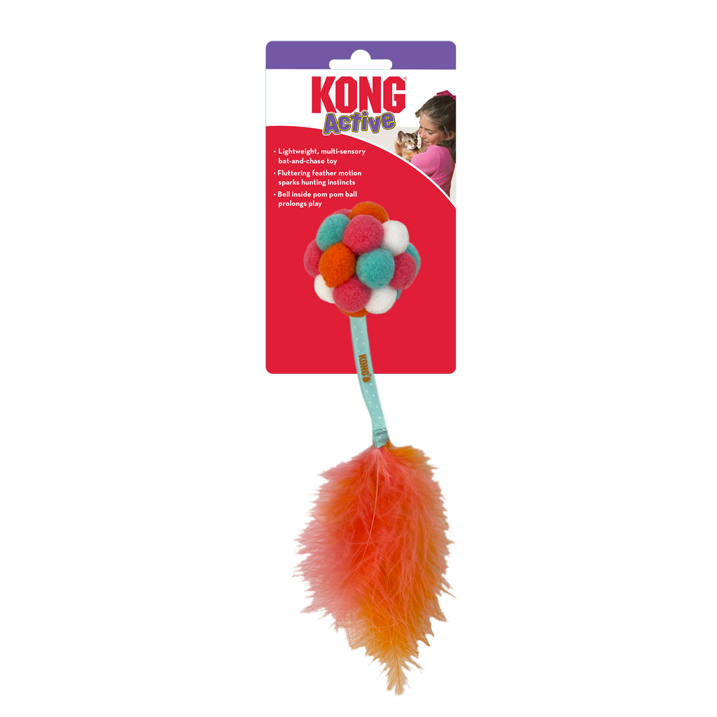 KONG Active Bubble Ball Cat Toy