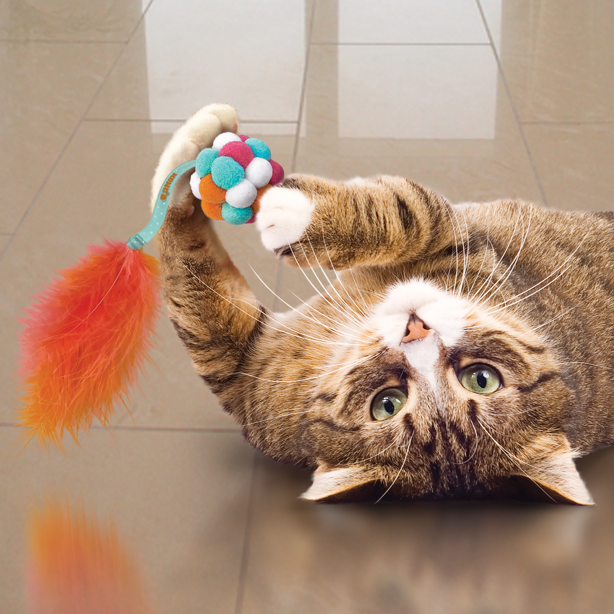 KONG Active Bubble Ball Cat Toy