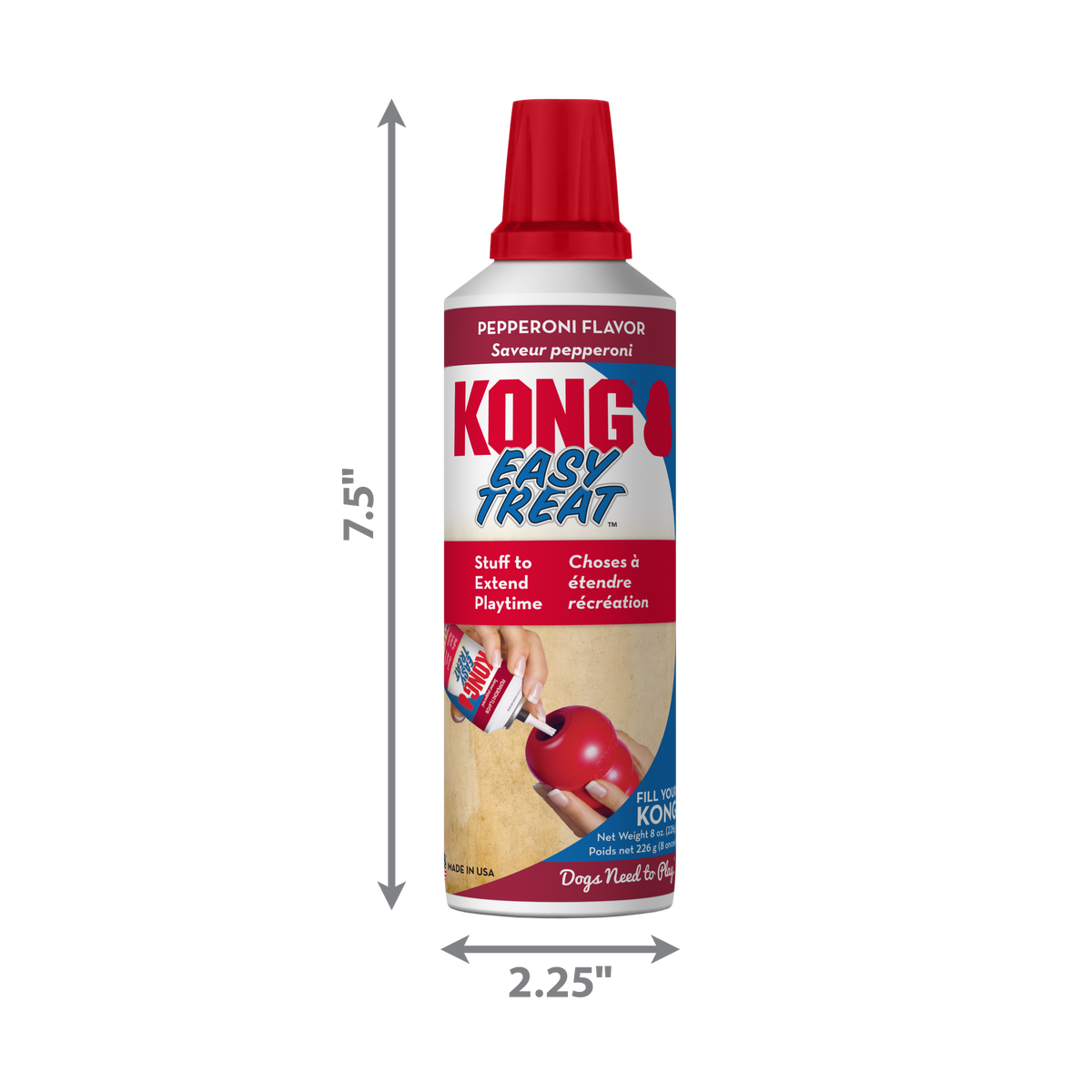 KONG Pepperoni Easy Treat for Dogs