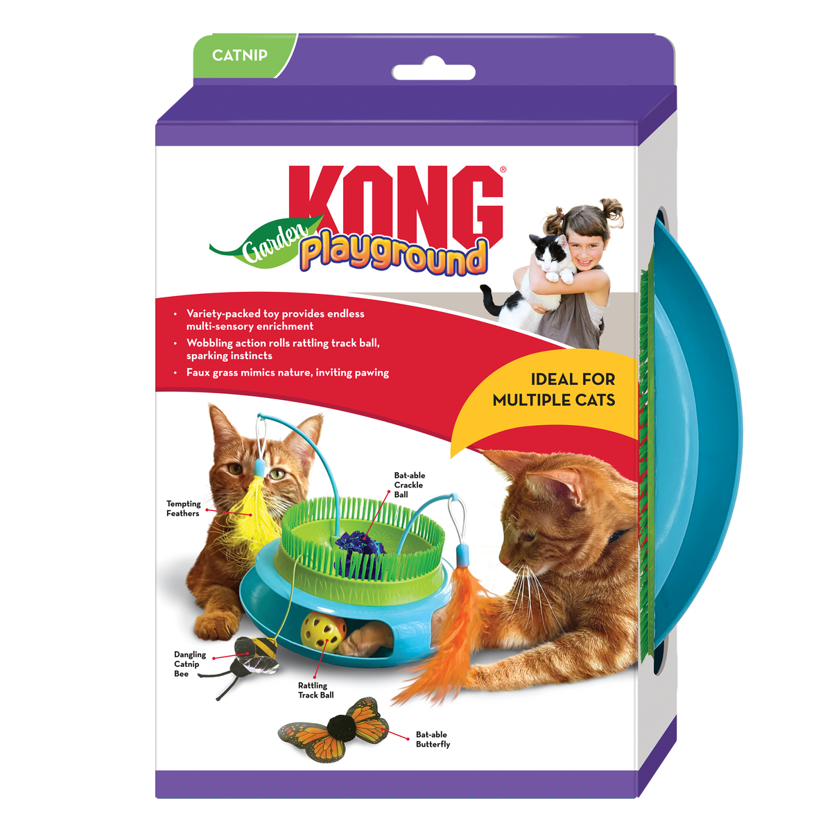 KONG Playground Garden Cat Toy