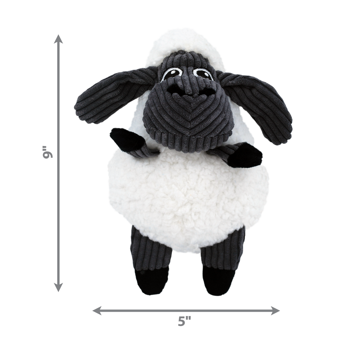 KONG Sherp Floofs Sheep Dog Toy