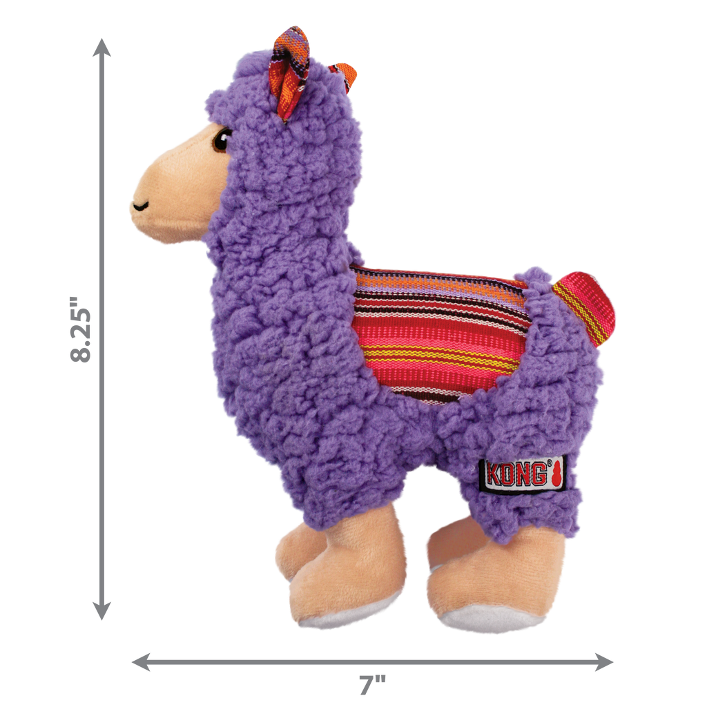 KONG Sherp Llama Dog Toy