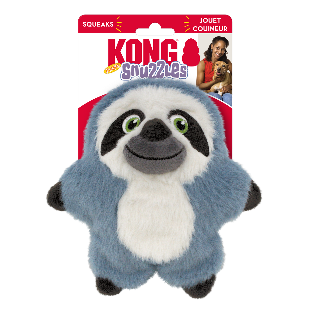 KONG Snuzzles Kiddos Sloth Dog Toy