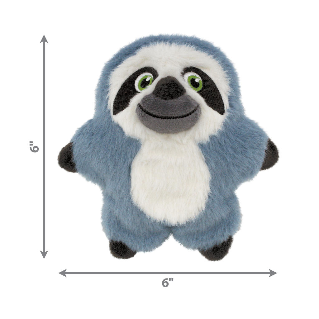 KONG Snuzzles Kiddos Sloth Dog Toy
