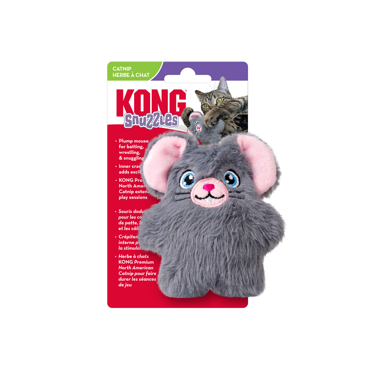 KONG Snuzzles Mouse Cat Toy