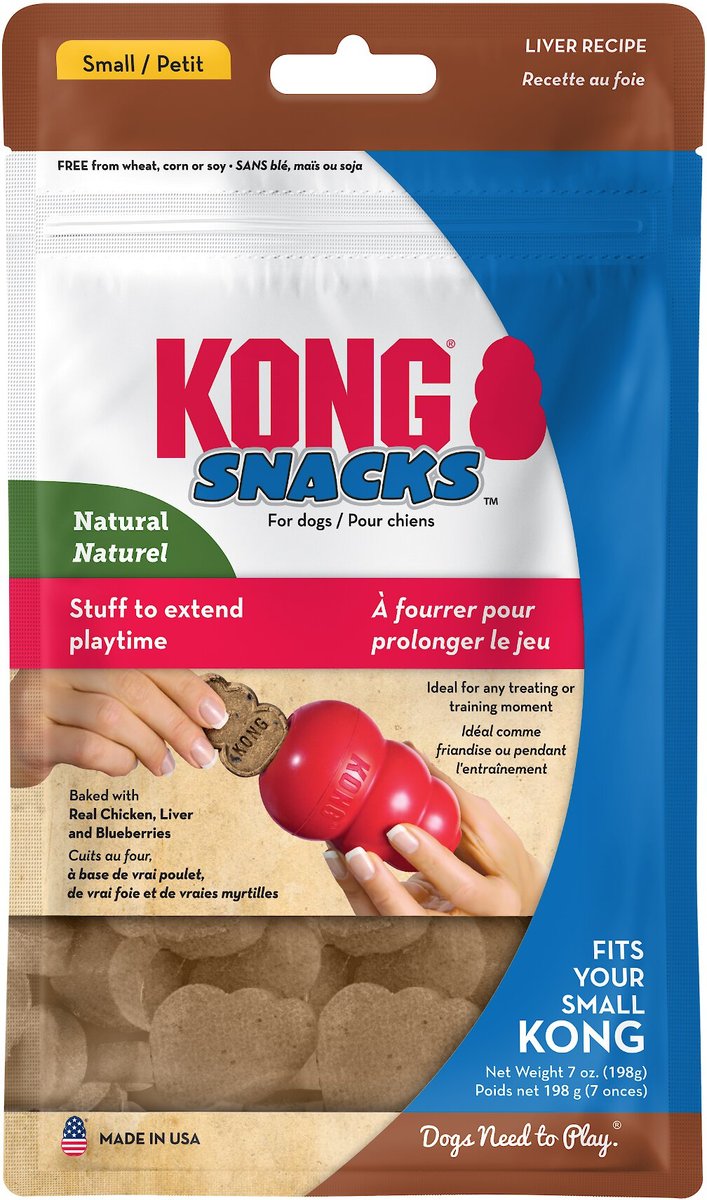 KONG Stuff'N Snacks Large Dog Treats Liver