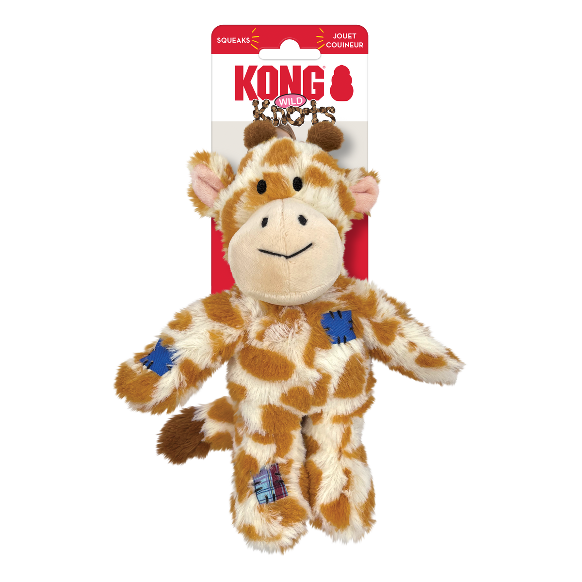 KONG Wild Knots Giraffe Dog Toy
