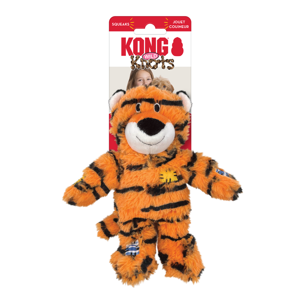 KONG Wild Knots Tiger Dog Toys