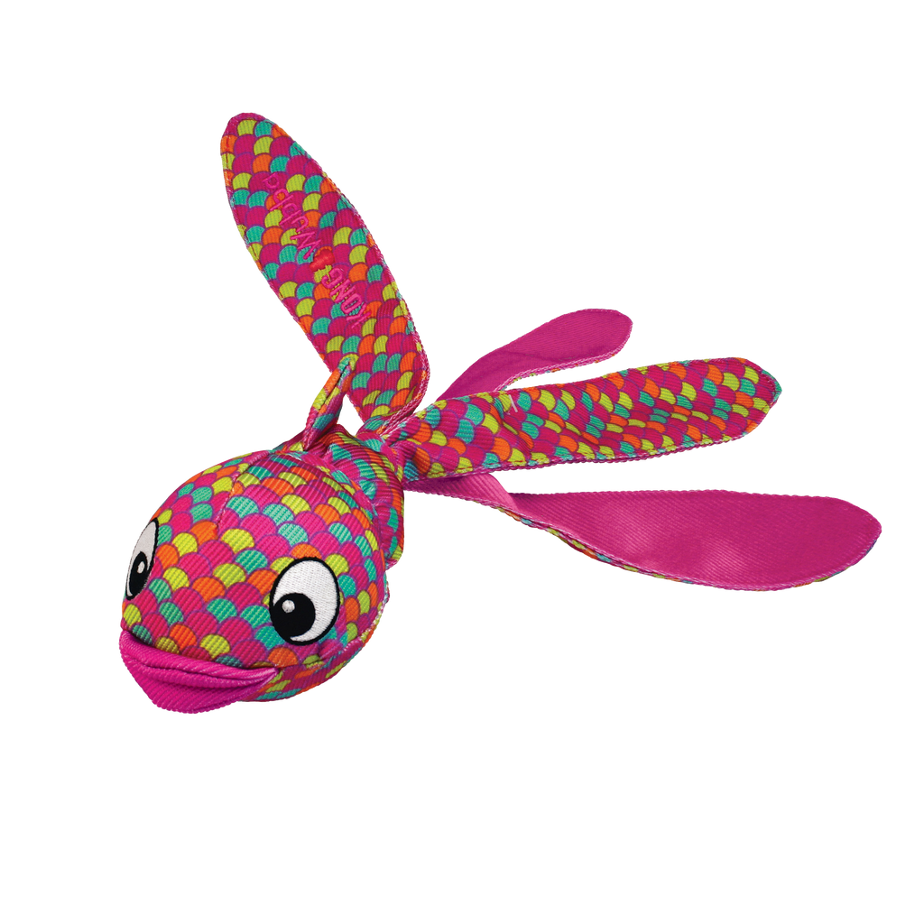 KONG Wubba Finz Pink Dog Toy
