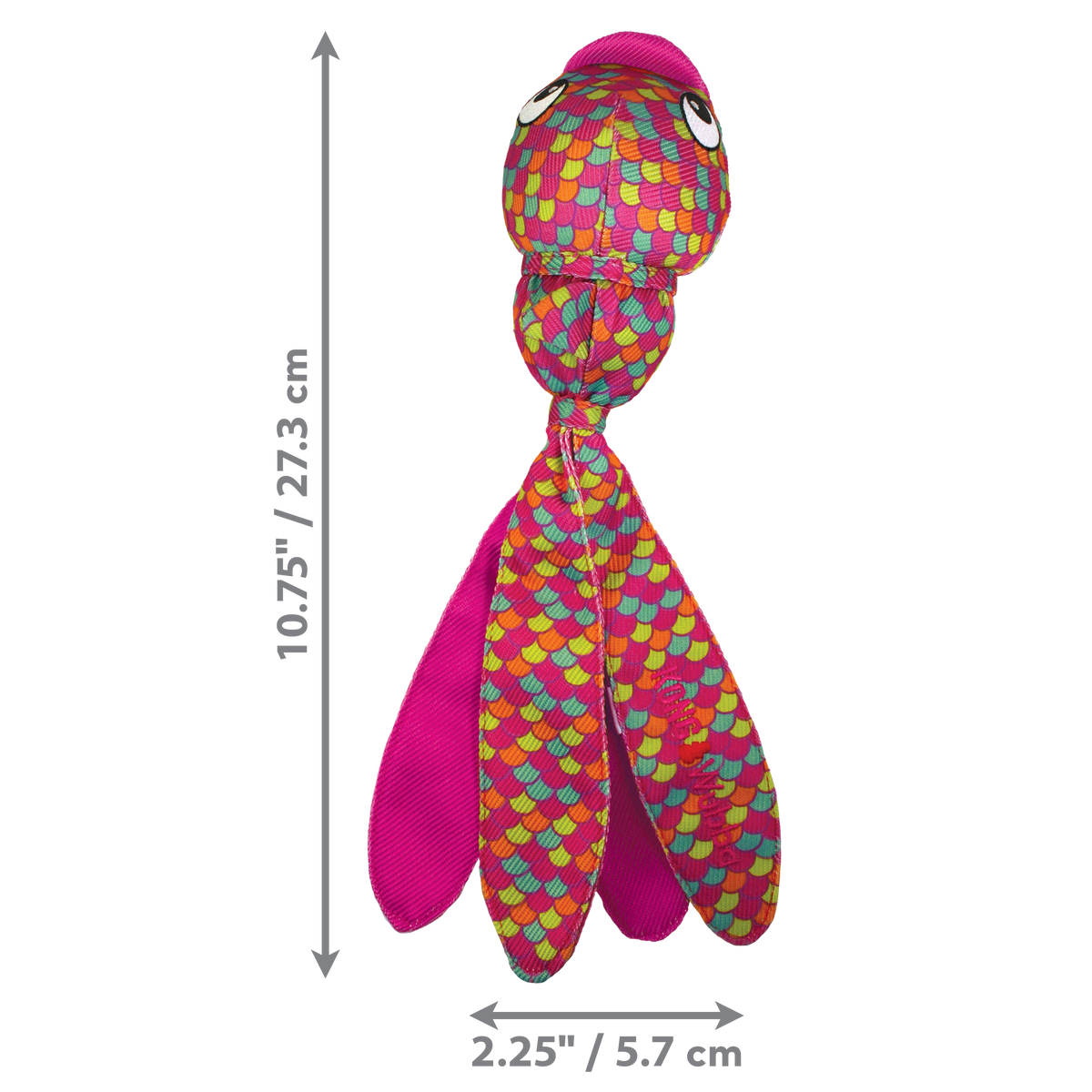 KONG Wubba Finz Pink Dog Toy