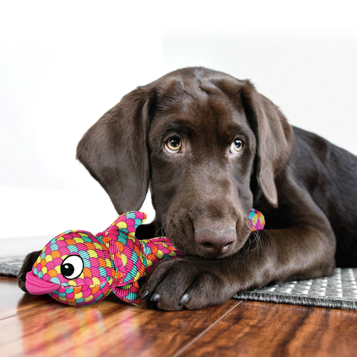 KONG Wubba Finz Pink Dog Toy