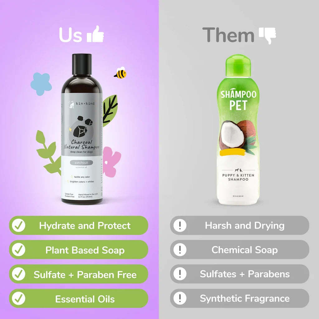 Kin + Kind Skunk Odor Eliminator Pet Shampoo
