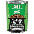 KOHA Grain & Potato Free Pike Place Platter Slow Cooked Stew with Beef & Salmon Canned Dog Food