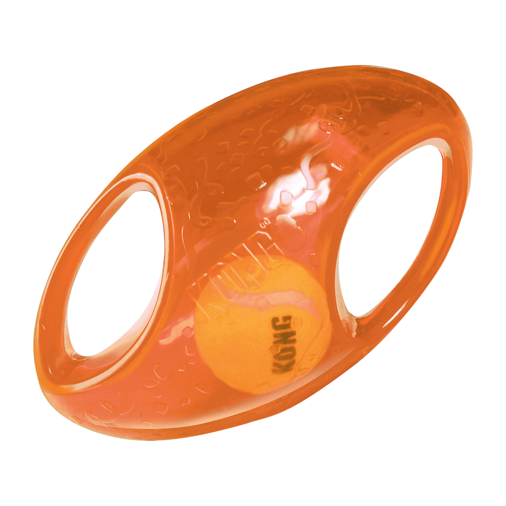 Kong Jumbler Football Dog Toy