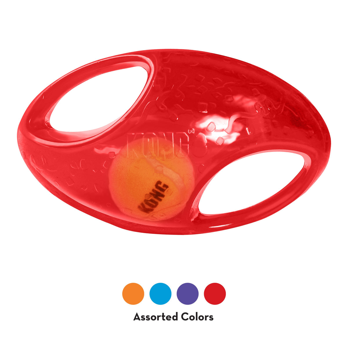 Kong Jumbler Football Dog Toy
