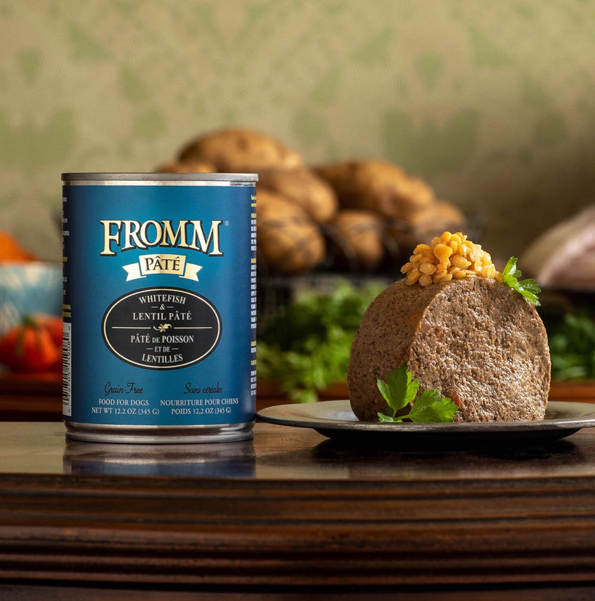 Fromm Pate Whitefish & Lentil Pate Food for Dogs