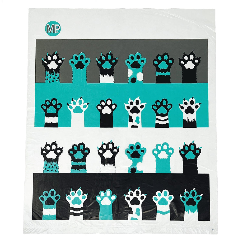 Metro Paws Poopy Packs Ultra Degradable Unscented Cat Litter Bags, 200 Count