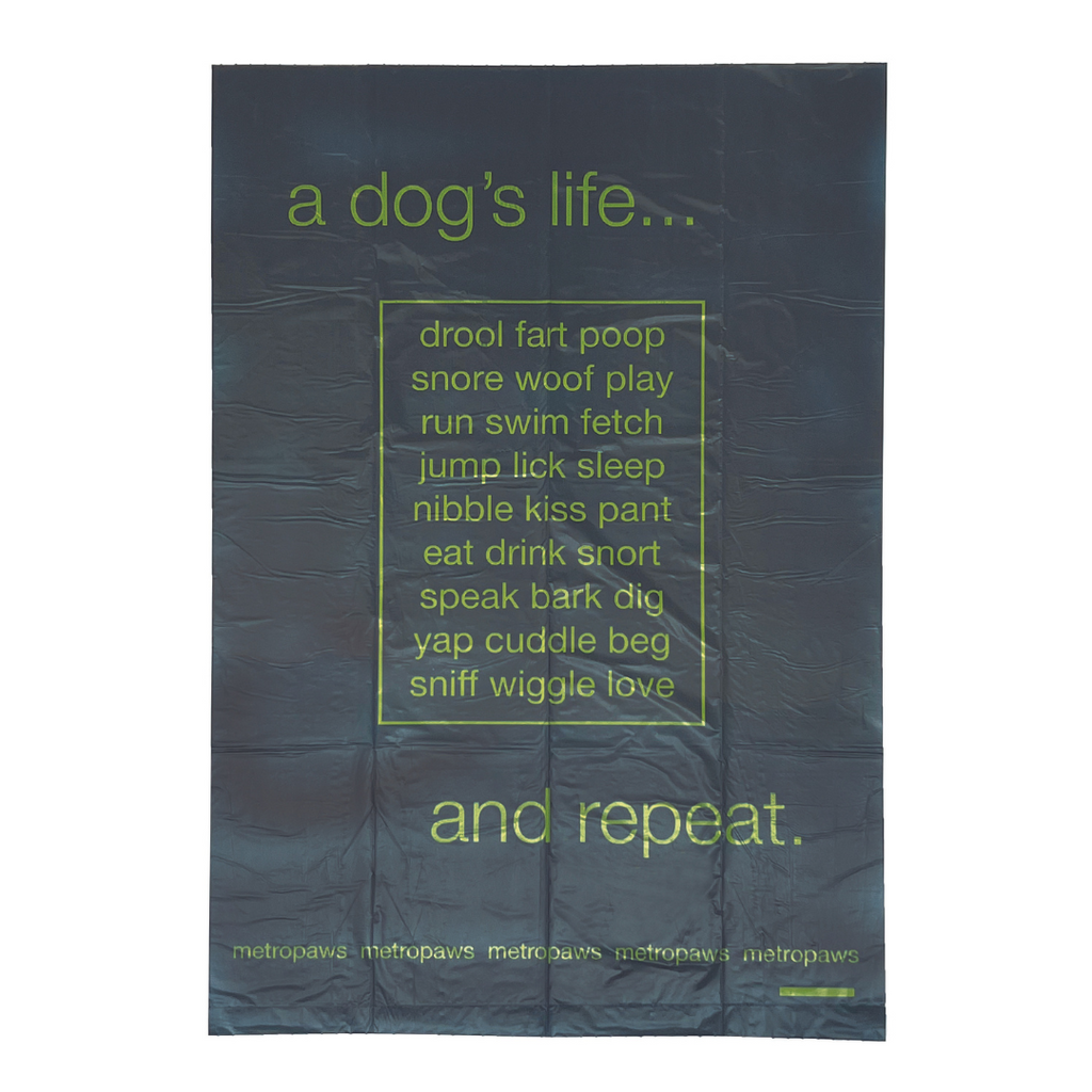 Metro Paws Degradable Unscented Poop Bags