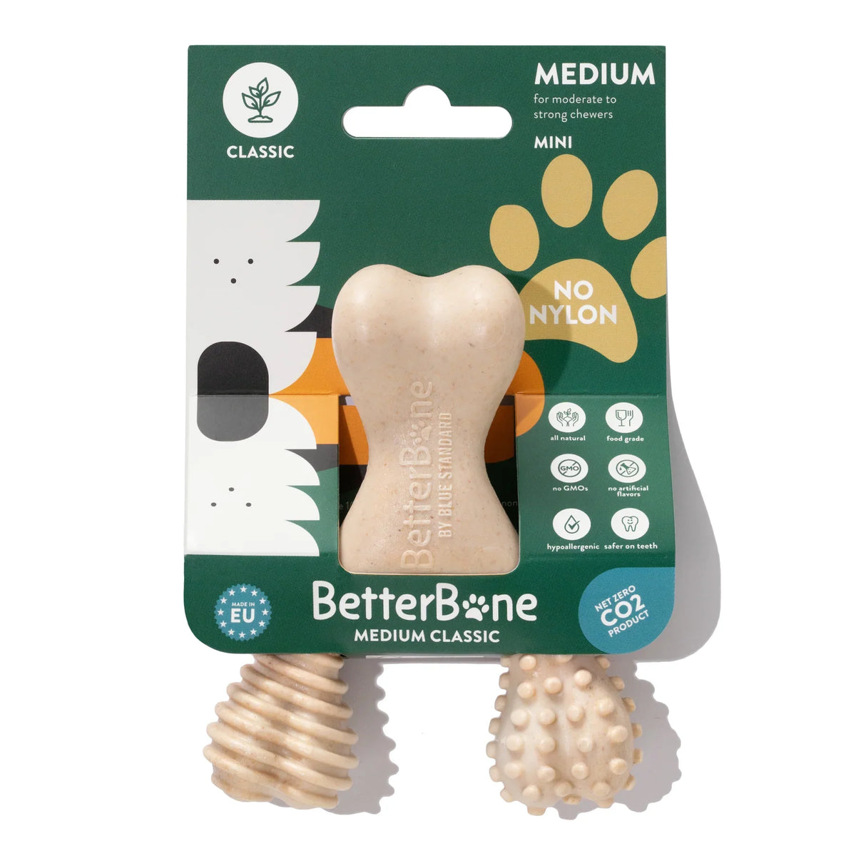 Betterbone Medium Hardness Natural Hypoallergenic Classic Flavor Dog Chew