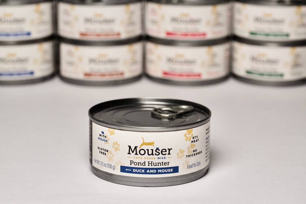 Rawz & Mouser Feline Favorites Canned Cat Food Bundle, 5.5oz Case of 12