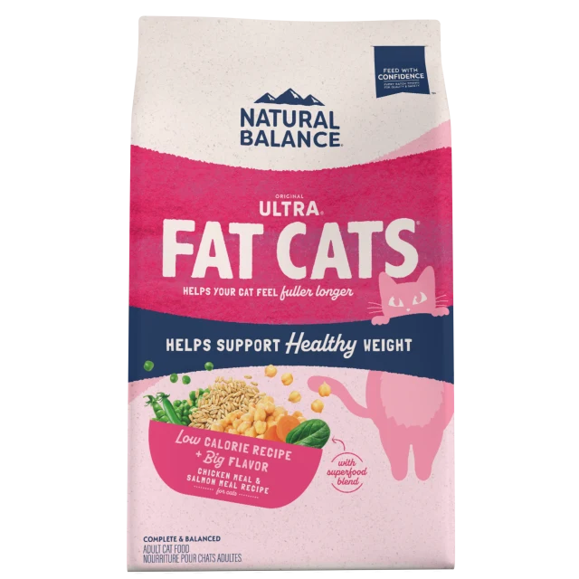 Natural Balance® Original Ultra® Fat Cats Chicken Meal & Salmon Meal Recipe Dry Cat Food