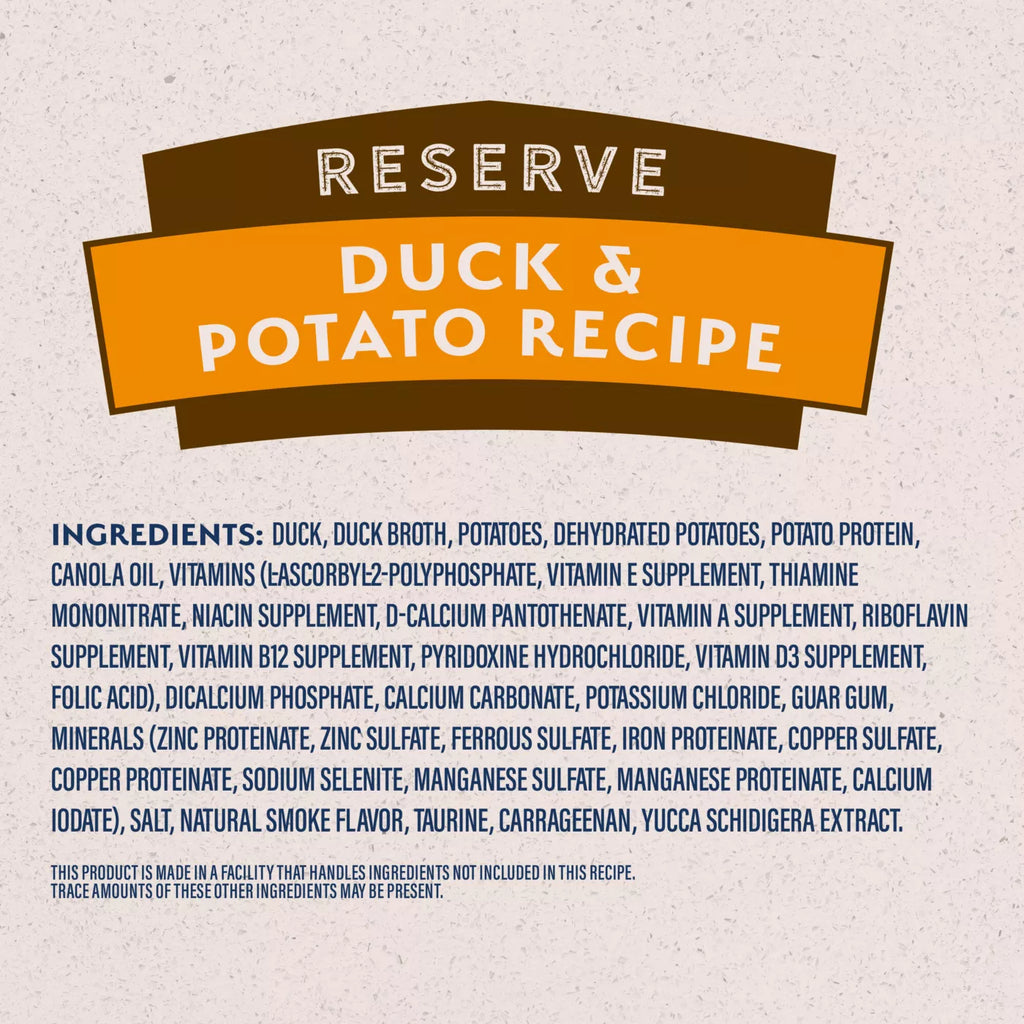 Natural Balance Limited Ingredient Grain Free Duck & Potato Recipe Dog Wet