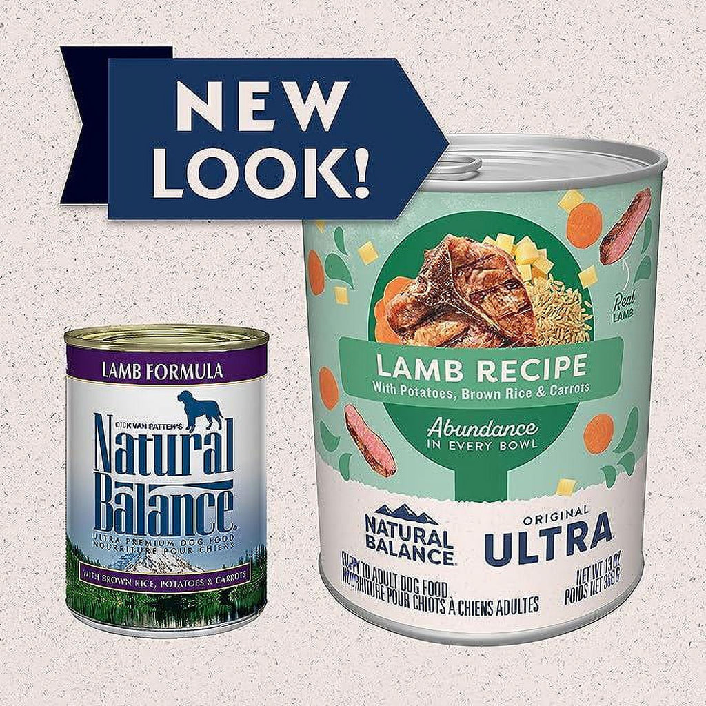 Natural Balance Original Ultra Lamb Canned Recipe Dog Wet