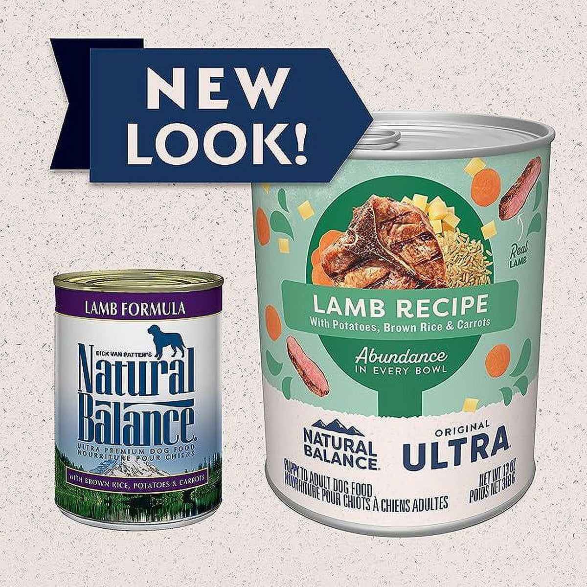 Natural Balance Original Ultra Lamb Canned Recipe Dog Wet