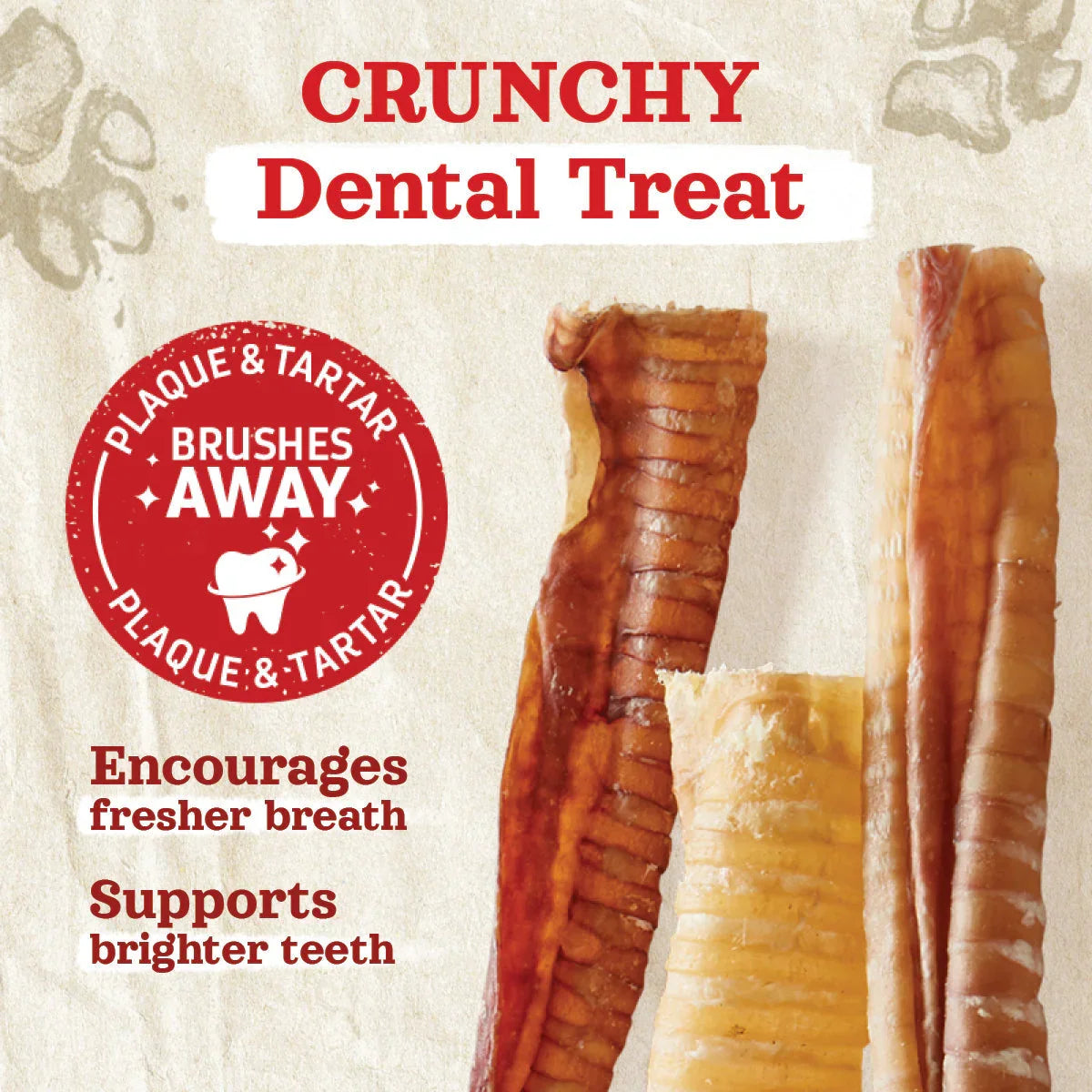 Natural Farm Beef Trachea Dog Chew