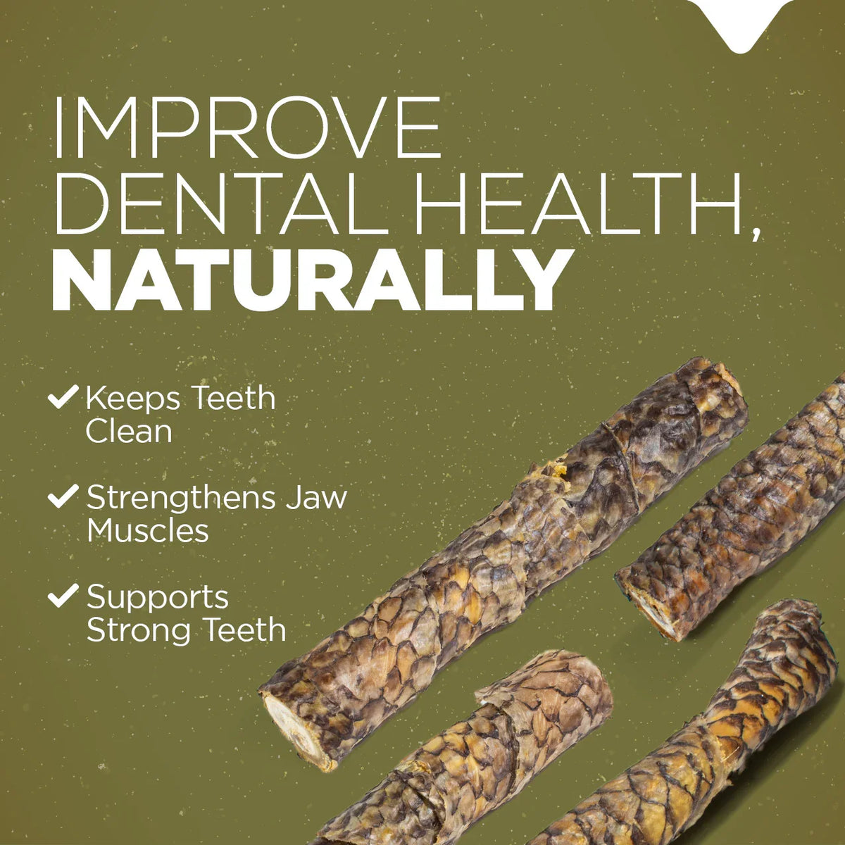 Natural Farm Power Fish Stick Dog Chew