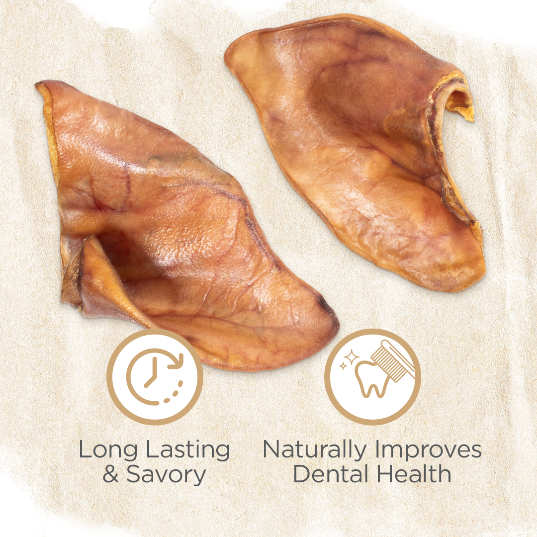 Natural Farm Pig Ear Dog Treat