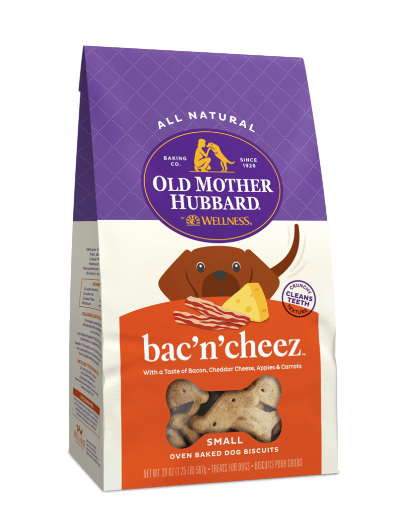 Old Mother Hubbard Crunchy Classic Natural BacNCheez Biscuits Dog Treats