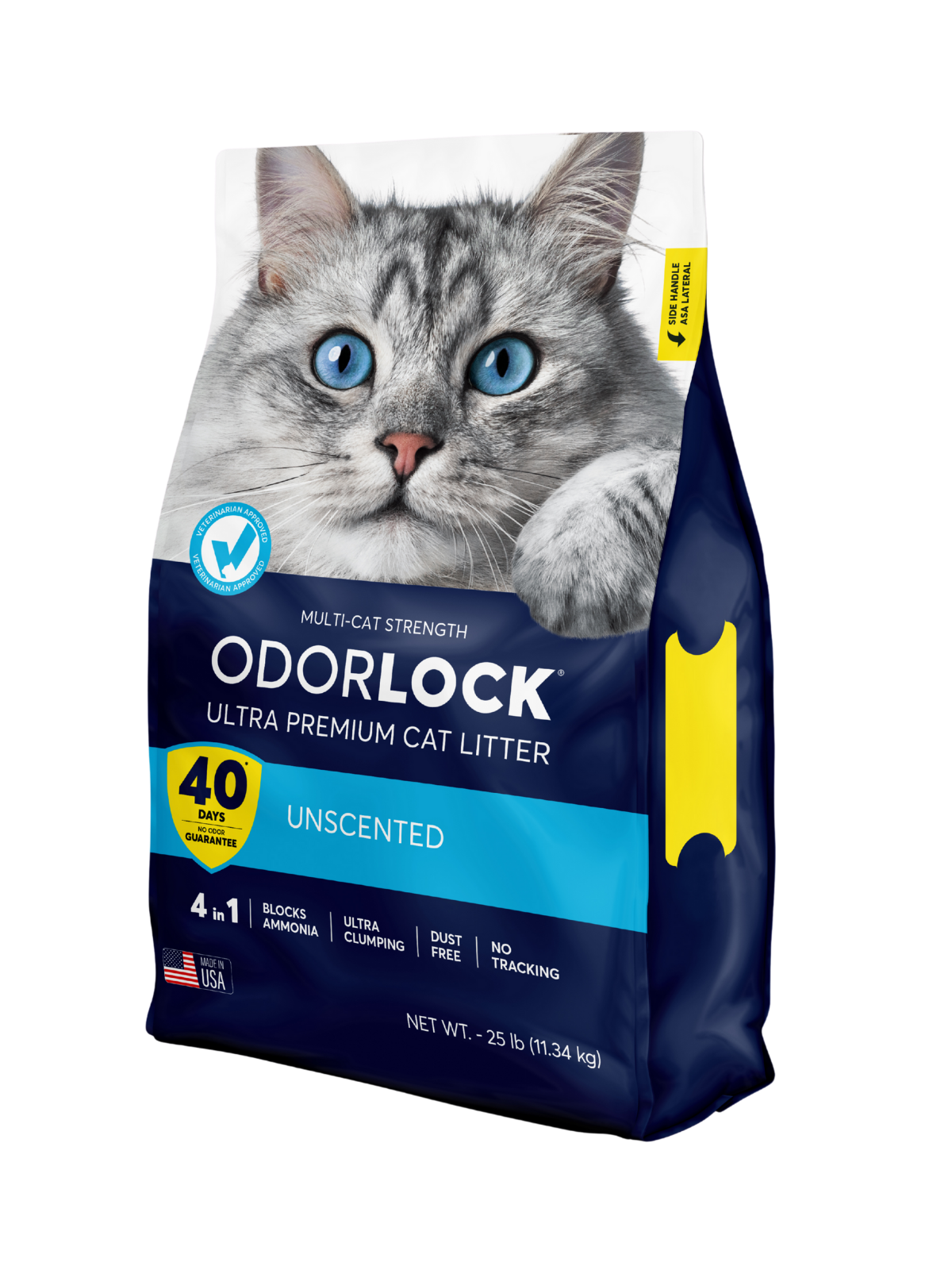 Intersand OdorLock Ultra Premium Unscented Multicat Cat Litter Formula