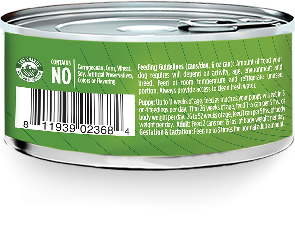 Nulo FreeStyle Grain-Free Duck & Chickpea Small Breed Canned Dog Food